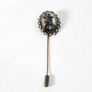 Gothic Old West "Dreadshot Dusty Rider" Unisex Demon Goblin Boutonniere Pin